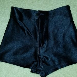 AmericanApparel MidnightNavy Highwaist Discoshorts